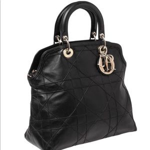 SOLD Dior Black Granville Tote